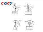 Oil Filling Temperature Instrument Shock Resistant Electrical Contact Bimetal