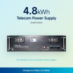 48V100Ah 6000 Cycles LiFePO4 Telecom Back Up Battery For Communication Power