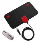 Flat Indoor TV Aerials for Digital TV 30DBi 50 Miles Range with Amplifier