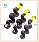 Brazilian 5A virgin remy hair weave ,natural color(can be dye) body wave 10''-26