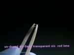 Polished Undoped 4h Semi Sic Single Crystal Rod Lens high purity
