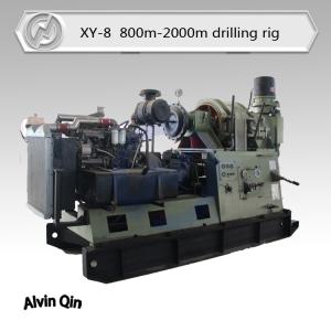 Quality water bore well drilling rig XY-8, large diameter and deep drilling wholesale