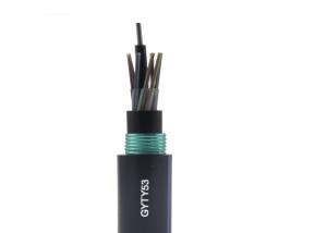 Quality Non - Metallic FRP 2-288C GYFTA53 Outdoor Fiber Optic Cable With Multi Tube Structure wholesale