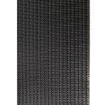 Black Rubber Garage Flooring Rolls 1.22m Width Rubber Gym Floor Rolls 4mm Thick