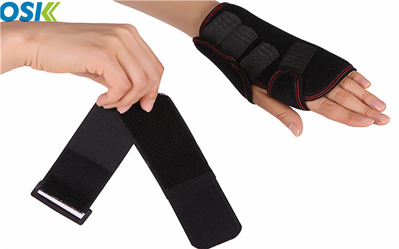 Neoprene Wrist And Arm Brace , Arm Wrist Support Long - Term Usage CE Approved