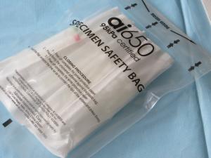 Quality Biological Gravure Printing AI 95kpa Specimen Bags wholesale