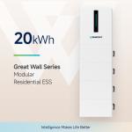 Wall Mounted Domestic Battery Storage System Residential ESS 20kWh IP65 Long