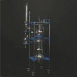 Big Volume 100L Jacketed Glass Reactor For Lab Chemical Usage