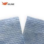 Blue Disposable Cleaning Cloths On A Roll Wiping Towel 65gsm 100 Sheets/Roll
