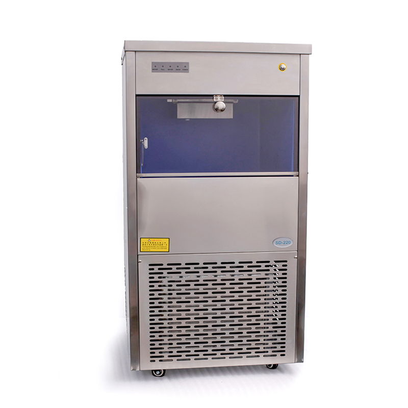 Long Service Life 60Kg Stainless Steel Snow Flake Ice Machine with Automatic Technology