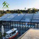 Wedding Aluminium A Shaped Glass Marquee Tent 12m Width