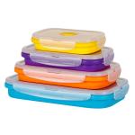 Unik Eco Friendly High Quality Fun Kids Box Unique Collapsible Food Lunch