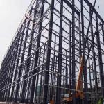 Prefabricated Steel Frame High Rise Buildings Construction For Civil Building