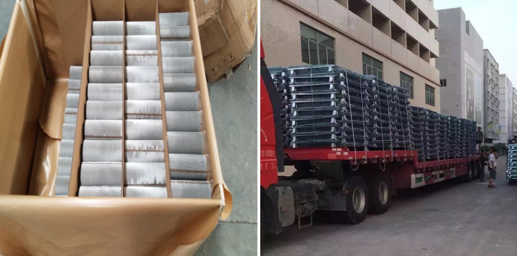 Backwash Air Sintered Mesh Filter Multi Layer 304 316 Stainless Steel Porous Plate