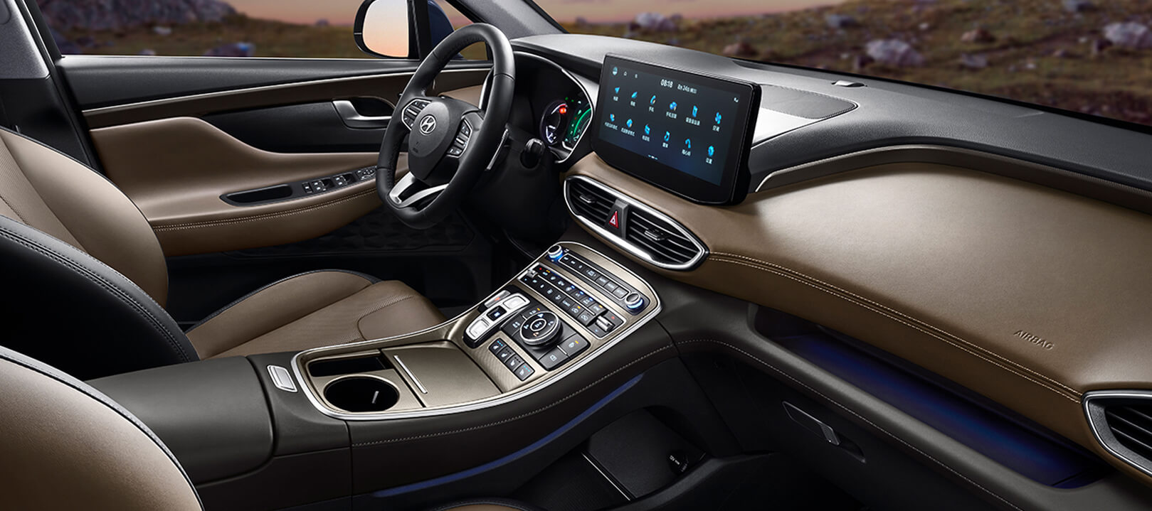 2023 Hyundai Santa Fe Fuel-Powered 0km Used Car with Best Sale Promotion Discount