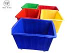 Rotomolding 80 Gallon Plastic Laundry Cart On Wheels L850 * 560 * H850 Mm K300-5