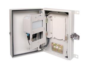 Quality 1x16 1x8 Steel Material LC SC Wall Mount Fiber Box IP55 wholesale