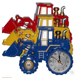 Quality New creative gift product soil shifter earthmover alarm clock toy wholesale