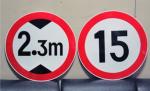 Aluminum Board Reflective Ban Danger Traffic Signs