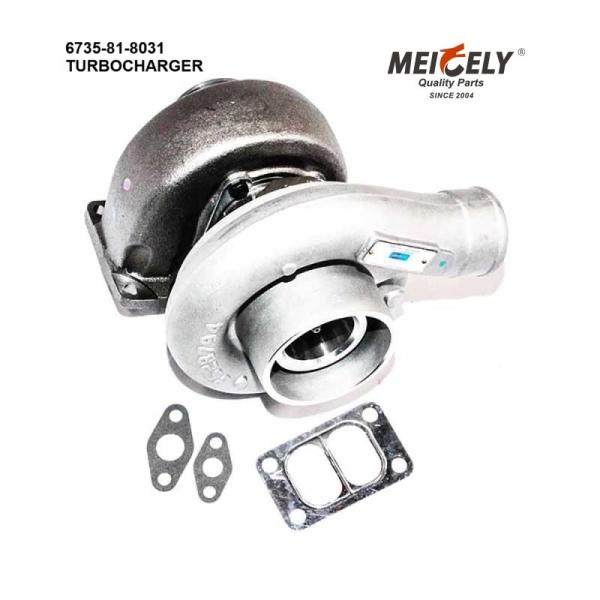 Excavator Turbocharger 6735-81-8031 / 6735-81-8500/6735-81-8401 for PC220-6 HX35