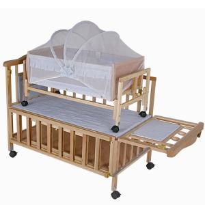 Quality Newborn Baby Wooden Baby Cot wholesale