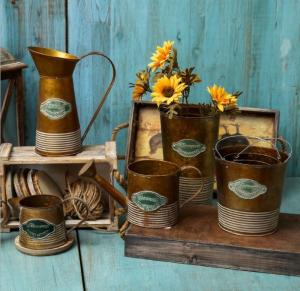 Quality American Metal Crafts Flowerpot Bucket wholesale