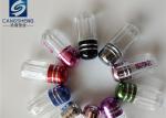 Hexagonal Single Pill Container 13mm 2ml Clear Empty Capsules