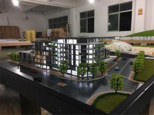 Quality External Abs Residential Building 3D Model Renderings Color Travel Case Packing wholesale