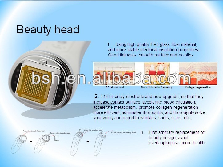 Portable Radio Frequency Face Lift Device Radio Frequency Instrument ABS Material