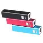 2200mAh Capacity power banks, Aluminum cover, with LED display, charger for