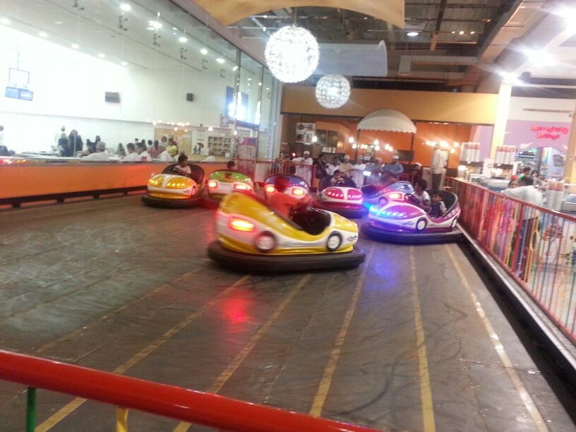 Passion Collision Kids Bumper Car Corrosion Resistance Long Life Span