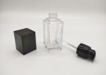 ISO Label Transparent 30ml 50ml Glass Cosmetic Bottles