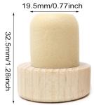 Glass Wine Bottle Cork Stopper Sale Wine Bottle Cork Stopper with Wooden Bottle