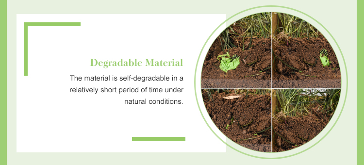 Custom Compost Poly Bag for Household Products Biodegradable Rubbish and Garbage Bags