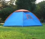 3 to 4 Person Economy Single Layer Camping Tent with One Door(HT6052)