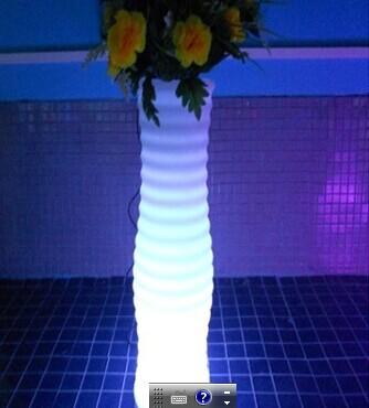 LED FLOWER POT FP-004Waterproof IP54 for outdoor use,RGB COLOR CHANGE ,With
