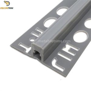 Quality PVC Grey Expansion Joint Profile For Absorbing Flooring Vibration wholesale