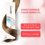 Professional Hair Dye Cream For Salon Treatment Milbon System Low Ammonia