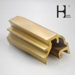 Decorative Brass Hardware Copper Alloy Extrusions Sections CuZn39Pb2 CuZn39Pb3