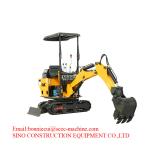 3600rpm 0.02cbm 1.6T Hydraulic Crawler Excavator