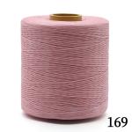 100% Polyester Kangfa 210D/2 Flat Waxed Thread for Hand Sewing and Stitching