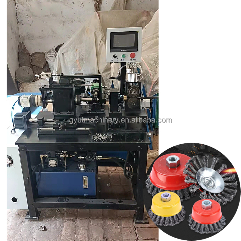 Building Material Shops Automatic Grade Automatic Durable Cup Brush Making Machines