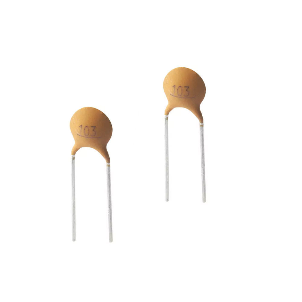 103M50V Low Voltage Dip Ceramic Disc Capacitor For Vibration Frequency Circuit