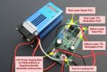 405nm 150mW Blue Purple Beam Laser Module
