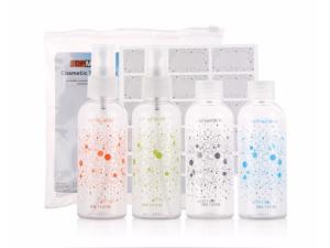 Quality Empty Cosmetic 15ml Travel Bottle Set Makeup Small Packaging ISO9001 Plastic wholesale