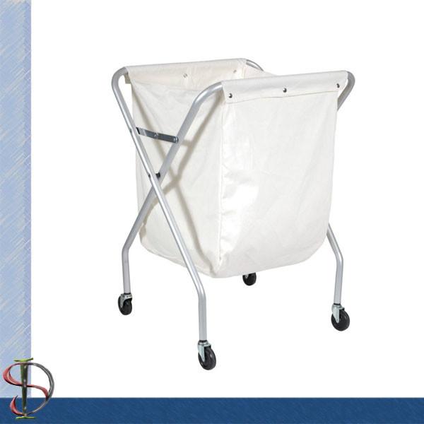 Waste Collector Cart / Heavy-duty Laundry Stand / Folding Laundry Cart / Hotel