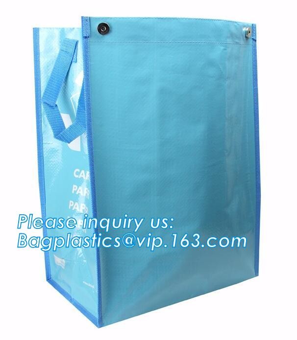 Fashion WaterProof PP Woven Laminated Handle Shopping Bag,fashion laminated reusable pp woven big shopping woven bag