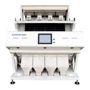 Quality Four Chutes CCD Color Sorter 252 Ejectors For Rice Wheat Plastics Corn Seeds wholesale