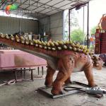 6m Life Size Animatronic Sunproof Lighting Ankylosaurus Dinosaur Model For