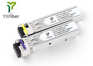 Quality 80km LC WDM DDMI 1.25G BIDI SFP Fiber Optic Transceiver Module wholesale